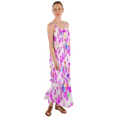 Pixelpink Cami Maxi Ruffle Chiffon Dress