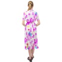 Pixelpink Keyhole Neckline Chiffon Dress View2