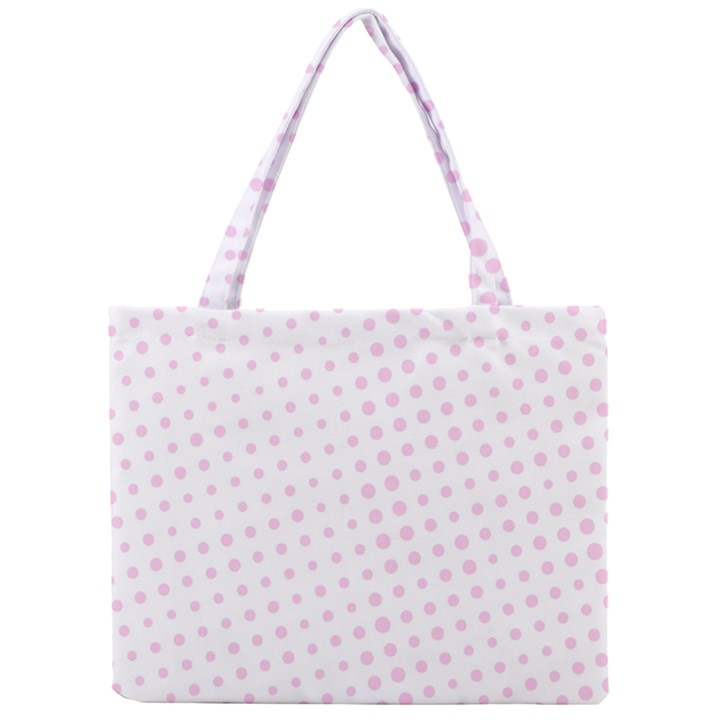 Polka Dot Summer Mini Tote Bag