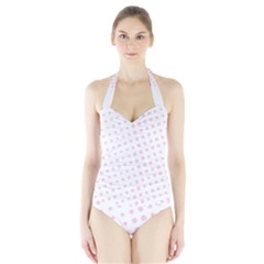 Polka Dot Summer Halter Swimsuit by designsbyamerianna