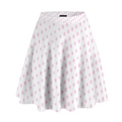 Polka Dot Summer High Waist Skirt