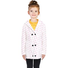 Polka Dot Summer Kids  Double Breasted Button Coat