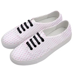 Polka Dot Summer Women s Classic Low Top Sneakers