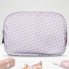 Polka Dot Summer Make Up Pouch (small) by designsbyamerianna