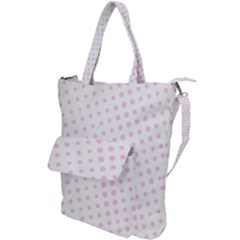 Polka Dot Summer Shoulder Tote Bag by designsbyamerianna