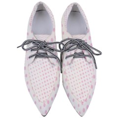 Polka Dot Summer Pointed Oxford Shoes