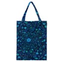 Light Blue Medieval Flowers Classic Tote Bag View1