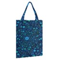 Light Blue Medieval Flowers Classic Tote Bag View2