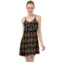 Scissors Pattern Colorful Prismatic Summer Time Chiffon Dress View1