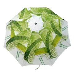 Lime Club Soda Drink Cocktail Folding Umbrellas by Pakrebo