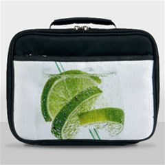 Lime Club Soda Drink Cocktail Lunch Bag by Pakrebo