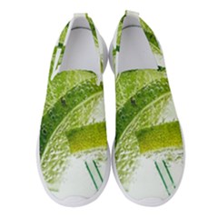 Lime Club Soda Drink Cocktail Women s Slip On Sneakers by Pakrebo