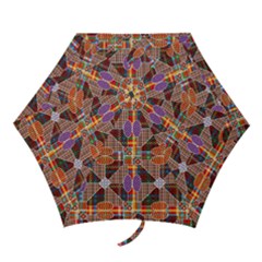 Decorated Colorful Bright Pattern Mini Folding Umbrellas by Pakrebo