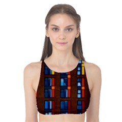 Architecture Color Colour Windows Tank Bikini Top by Pakrebo