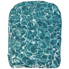 Pool Swimming Pool Water Blue Full Print Backpack by Pakrebo