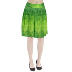 Pagan Mandala Seamless Tileable Green Pleated Skirt by Pakrebo