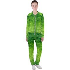 Pagan Mandala Seamless Tileable Green Casual Jacket And Pants Set by Pakrebo