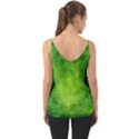 Pagan Mandala Seamless Tileable Green Chiffon Cami View2