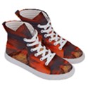 Switzerland Zermatt Mountains Snow Men s Hi-Top Skate Sneakers View3