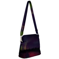 Beautiful Aurora Zipper Messenger Bag by Pakrebo