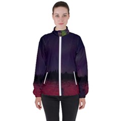 Beautiful Aurora Women s High Neck Windbreaker