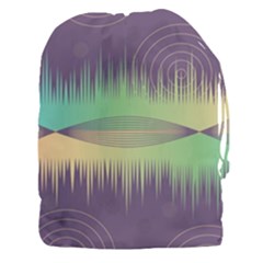 Background Abstract Non Seamless Drawstring Pouch (xxxl)