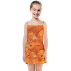 Pumpkin Halloween Fall Thanksgiving Kids  Summer Sun Dress by Pakrebo