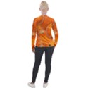 Pumpkin Halloween Fall Thanksgiving Velour Zip Up Jacket View2