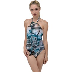 Water Forest Reflections Reflection Go With The Flow One Piece Swimsuit by Pakrebo