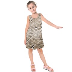 Structure Reference Material Rain Kids  Sleeveless Dress by Pakrebo