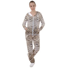 Structure Reference Material Rain Women s Tracksuit by Pakrebo