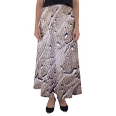 Structure Reference Material Rain Flared Maxi Skirt by Pakrebo