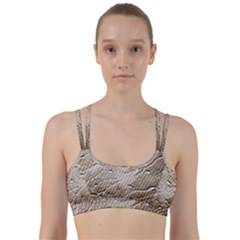 Structure Reference Material Rain Line Them Up Sports Bra by Pakrebo