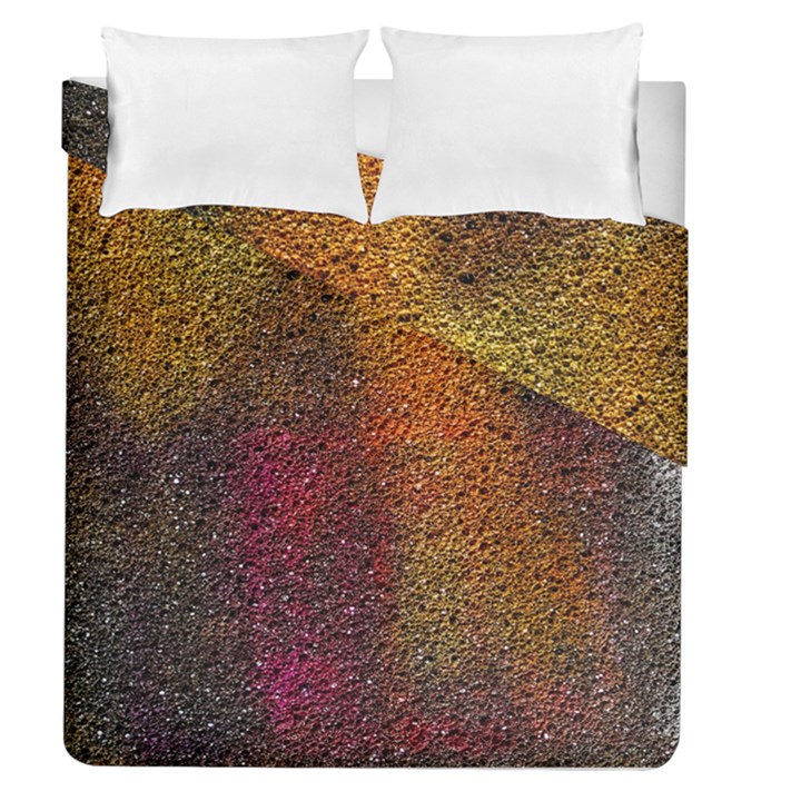 Colors Exploding Paint Spray Duvet Cover Double Side (Queen Size)