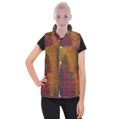 Colors Exploding Paint Spray Women s Button Up Vest by Pakrebo