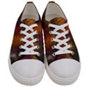 Colors Exploding Paint Spray Women s Low Top Canvas Sneakers View1