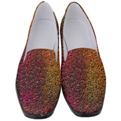 Colors Exploding Paint Spray Women s Classic Loafer Heels by Pakrebo