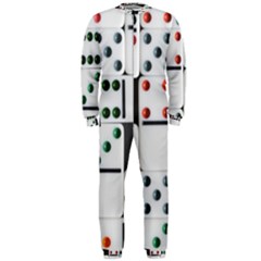 Dominos Dots Fun Onepiece Jumpsuit (men)  by Pakrebo