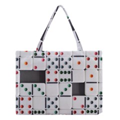 Dominos Dots Fun Medium Tote Bag by Pakrebo