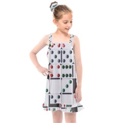 Dominos Dots Fun Kids  Overall Dress by Pakrebo