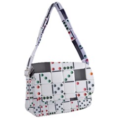 Dominos Dots Fun Courier Bag by Pakrebo