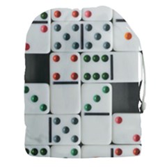 Dominos Dots Fun Drawstring Pouch (xxxl)