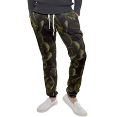 Green Leafy Plant Men s Jogger Sweatpants