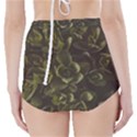 Green Leafy Plant High-Waisted Bikini Bottoms View2