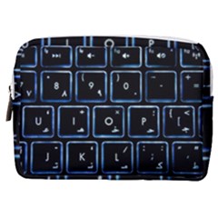 Contemporary Electronics Graphic Modern Make Up Pouch (medium)