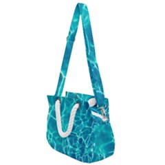 Blue Water Wallpaper Rope Handles Shoulder Strap Bag