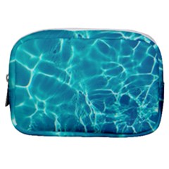 Blue Water Wallpaper Make Up Pouch (small) by Pakrebo