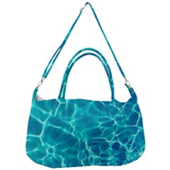 Blue Water Wallpaper Removal Strap Handbag