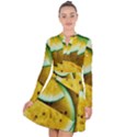 Sliced Watermelon Lot Long Sleeve Panel Dress View1