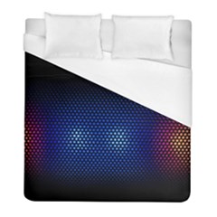 Black Portable Speaker Duvet Cover (full/ Double Size) by Pakrebo